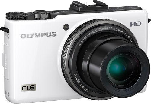【中古】【人並み外れたに好いたらしい】OLYMPUS デジタル写真器 XZ-1 白いこと 1000万絵素 1/1.63型高感じやすさCCD 大差しわたしF1.8 i.ZUIKO DIGITAL水晶体 3.0型有機EL見せびらかす XZ-1 WHT