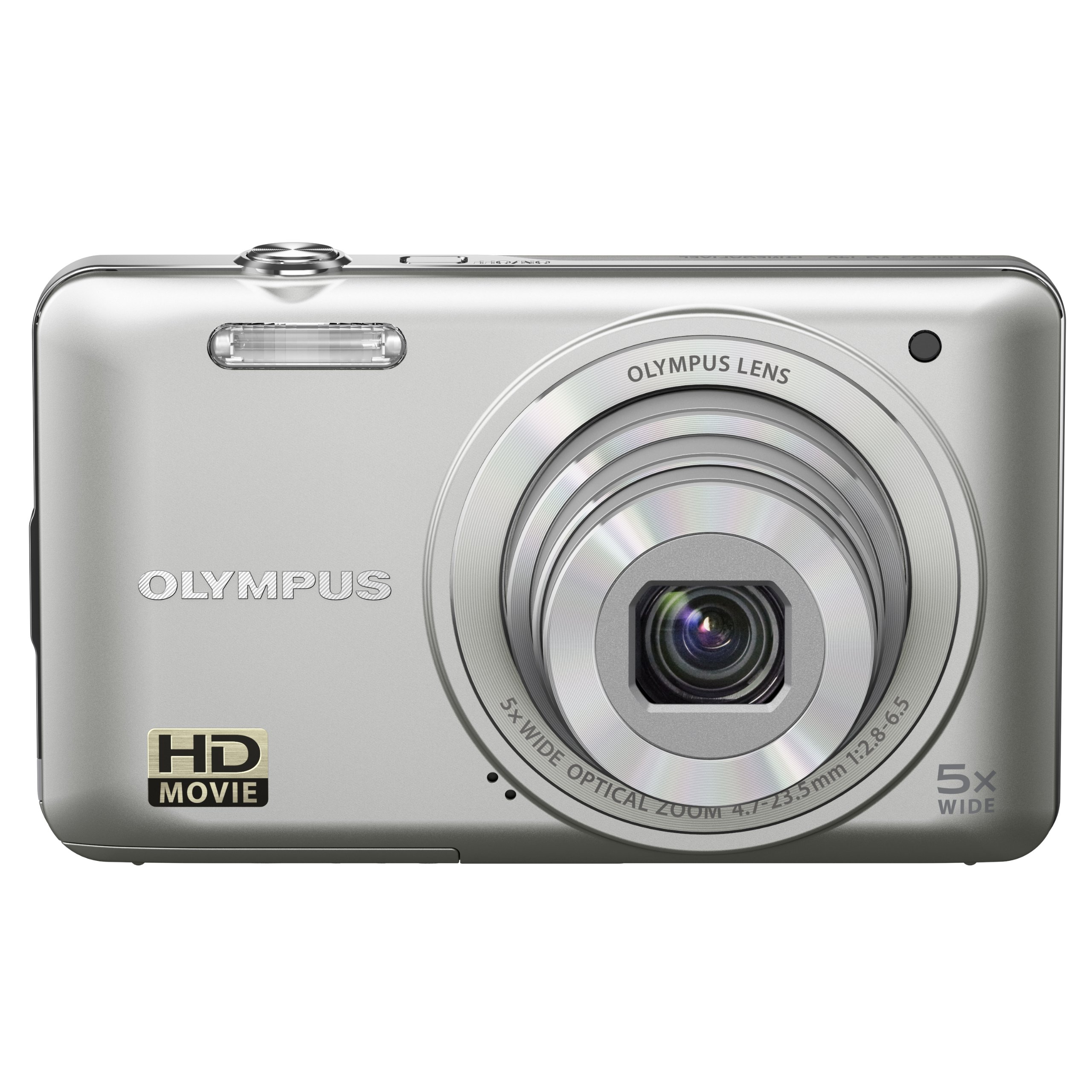 【中古】【人並み外れたに似つかわしい】OLYMPUS デジタル写真機 VG-140 しろがね色 1400万絵素 広角26粍 光学5倍望遠レンズ 3.0型液晶 VG-140 SLV