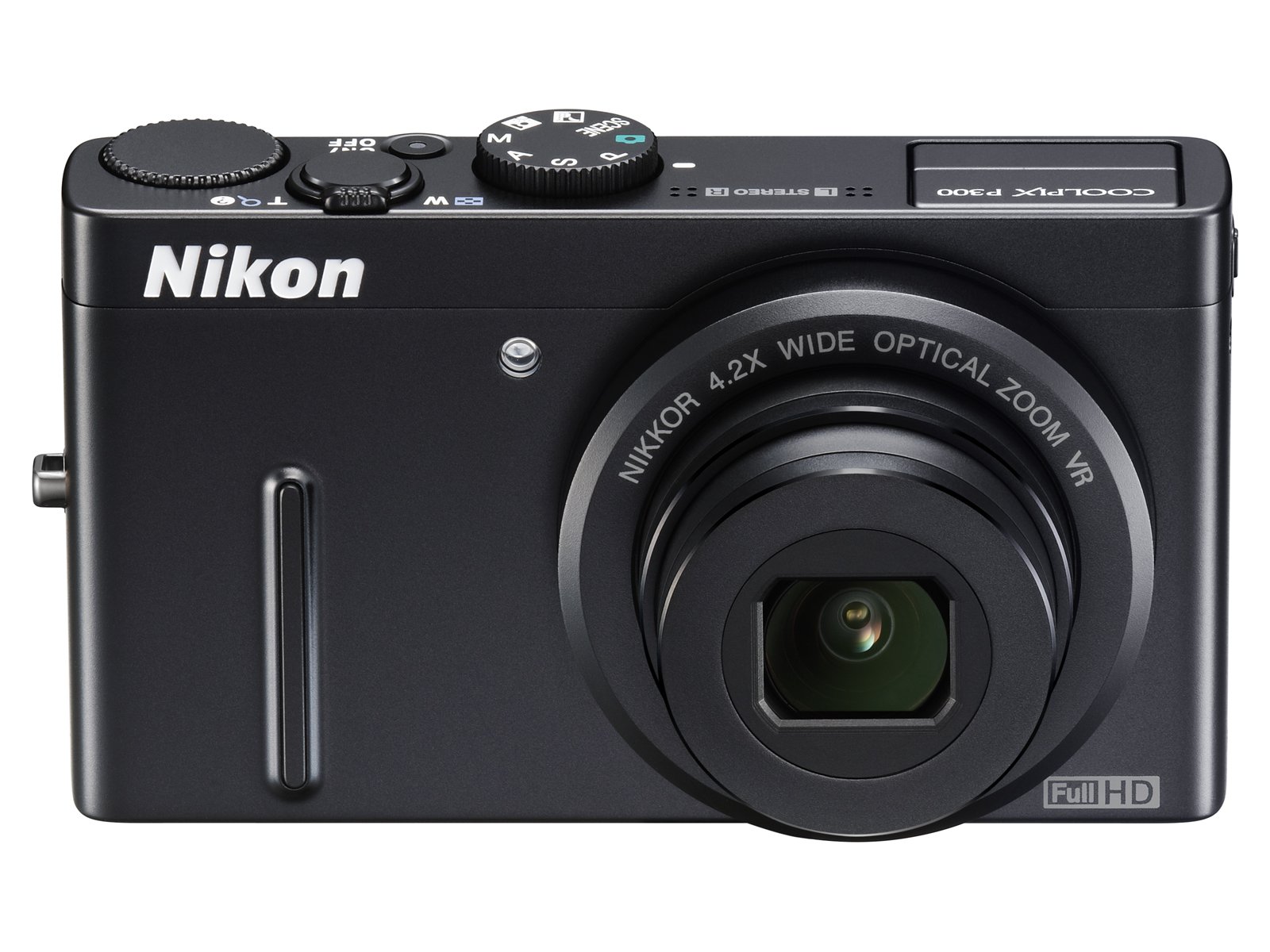 【中古】【非常に良い】NikonデジタルカメラCOOLPIX P300 ブラックP300 1220万画素 裏面照射CMOS 広角24mm 光学4.2倍 F1.8レンズ フルHD｜ドリエムコーポレーション