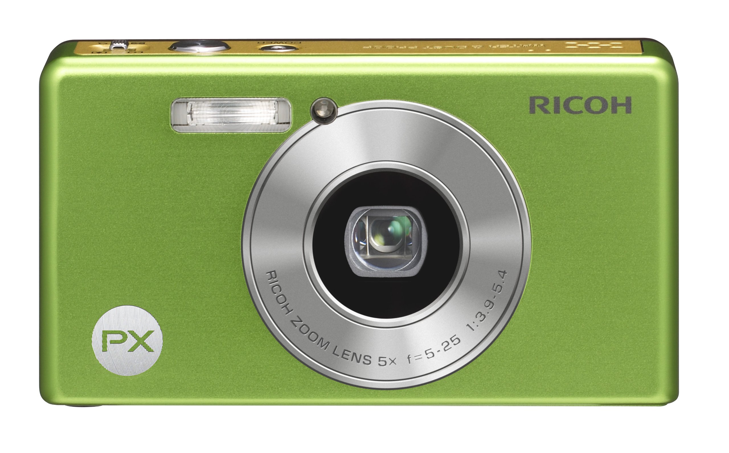 【中古】【非常に良い】RICOH 防水デジタルカメラ PX ライムグリーン PXLG