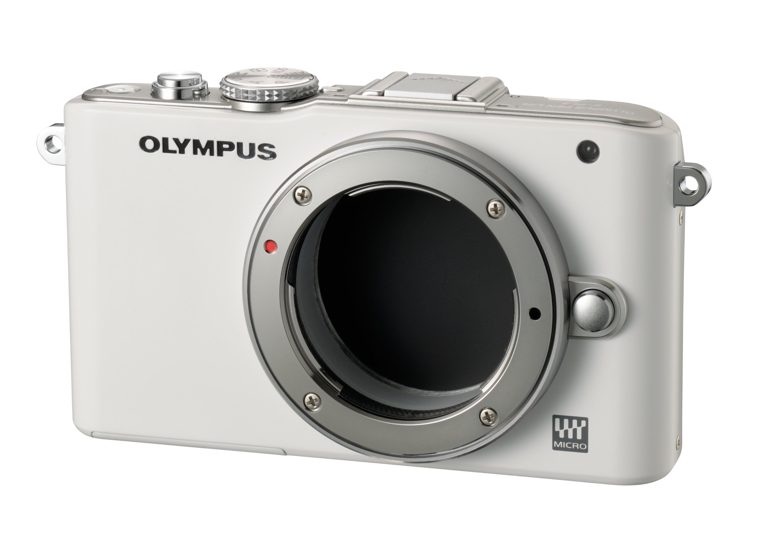 【中古】【非常に良い】OLYMPUS ミラーレス一眼 PEN Lite E-PL3 ボディ ホワイト E-PL3 BODY WHT|ドリエムコーポレーション