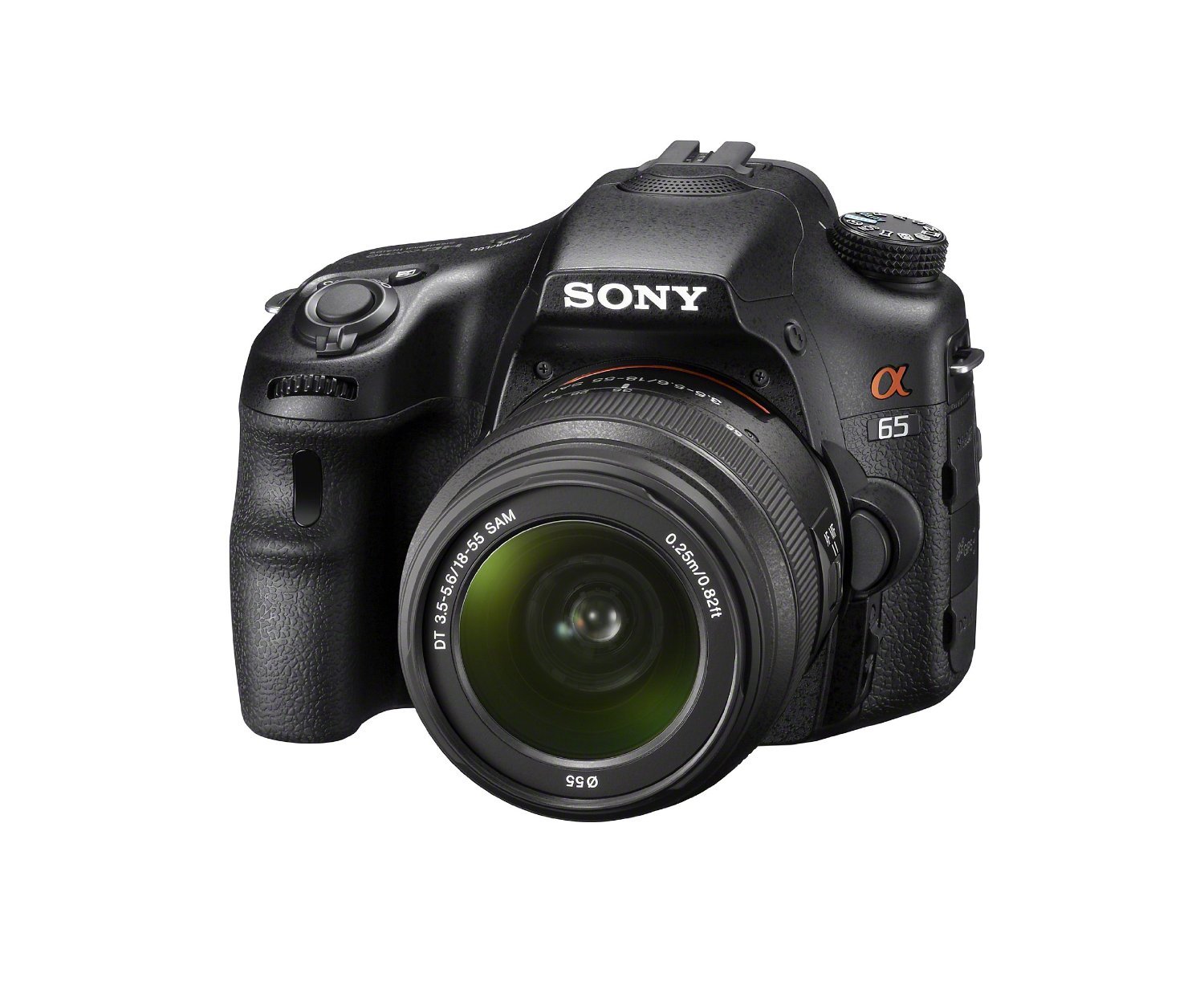 【中古】【非常に良い】SONY ミラーレス一眼 α65 ズームレンズキット DT 18-55mm F3.5-5.6 SAM付属 SLT-A65VK 40,448円