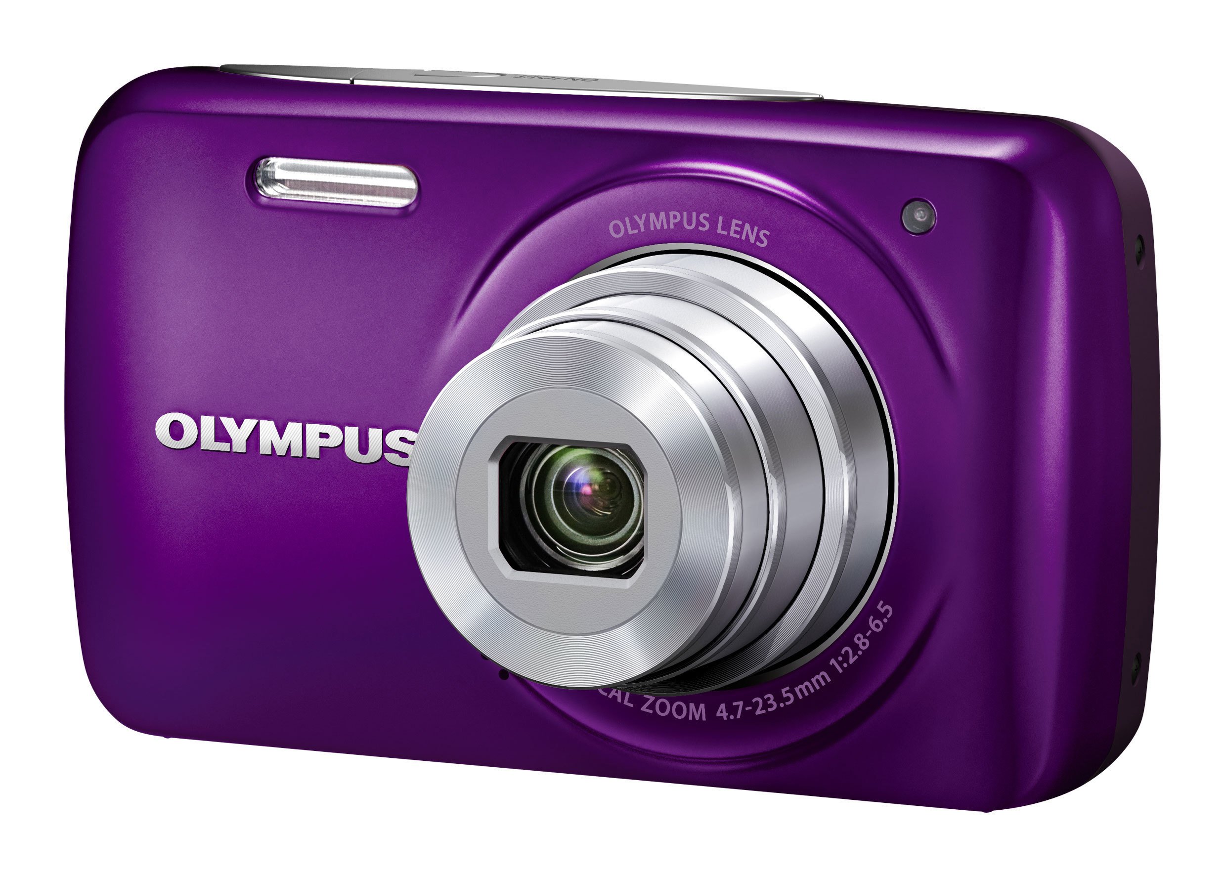 【中古】【非常に良い】OLYMPUS デジタルカメラ VH-210 パープル 1400万画素 光学5倍ズーム DIS ハイビジョンムービー 3.0型LCD 広角26mm 3Dフォト機能 VH-210 PUR｜ドリエムコーポレーション