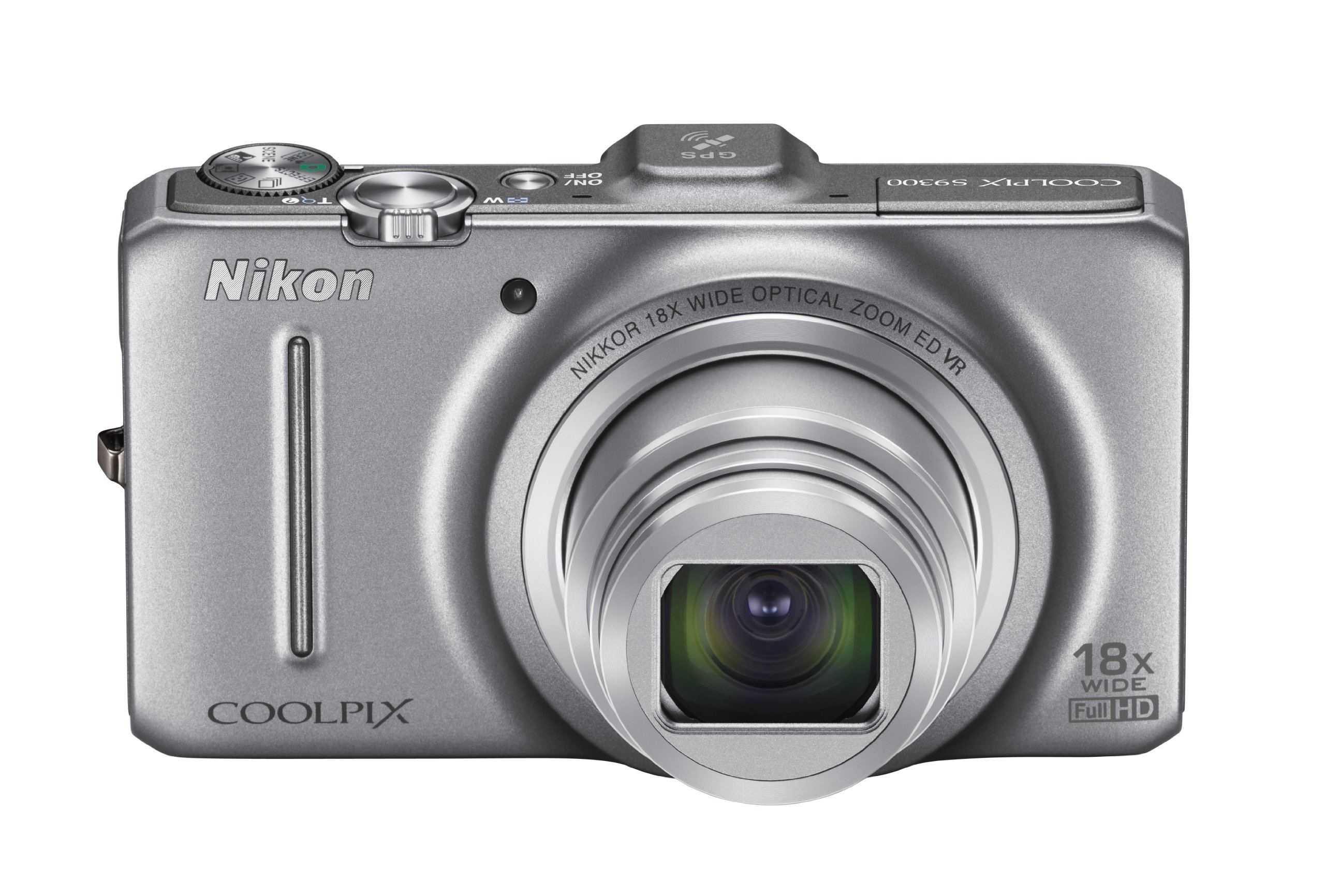【中古】【非常に良い】Nikon デジタルカメラ COOLPIX (クールピクス) S9300 クリスタルシルバー S9300SL