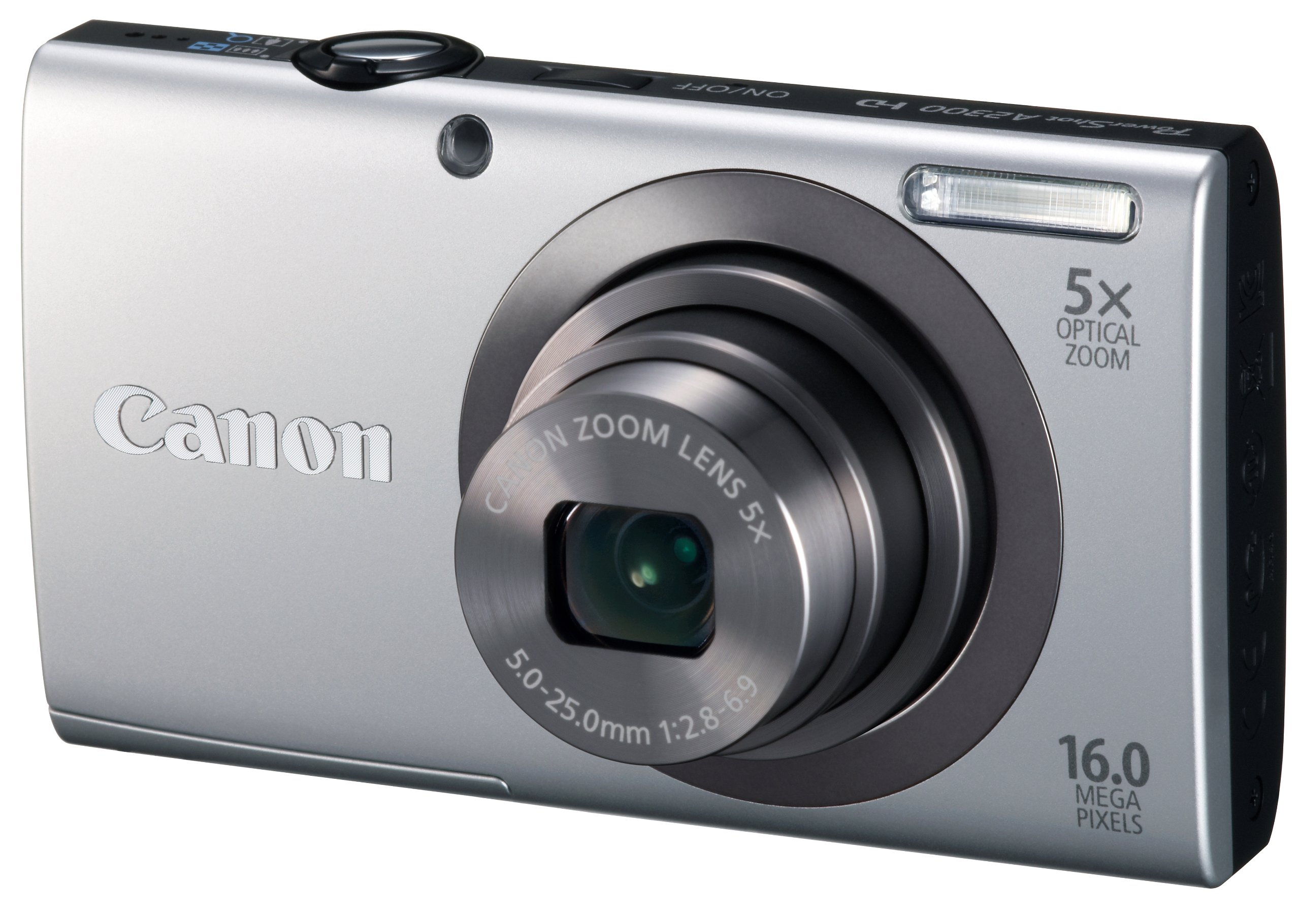 【中古】【非常に良い】Canon デジタルカメラ PowerShot A2300 シルバー 光学5倍ズーム 約1600万画素 PSA2300(SL) 28,564円