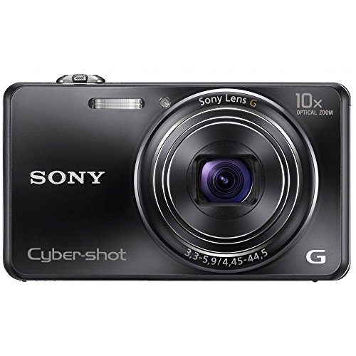 【中古】【非常に良い】SONY Cyber-Shot(サイバーショット) WX100 (1820万/光学x10) ブラック DSC-WX100(B)