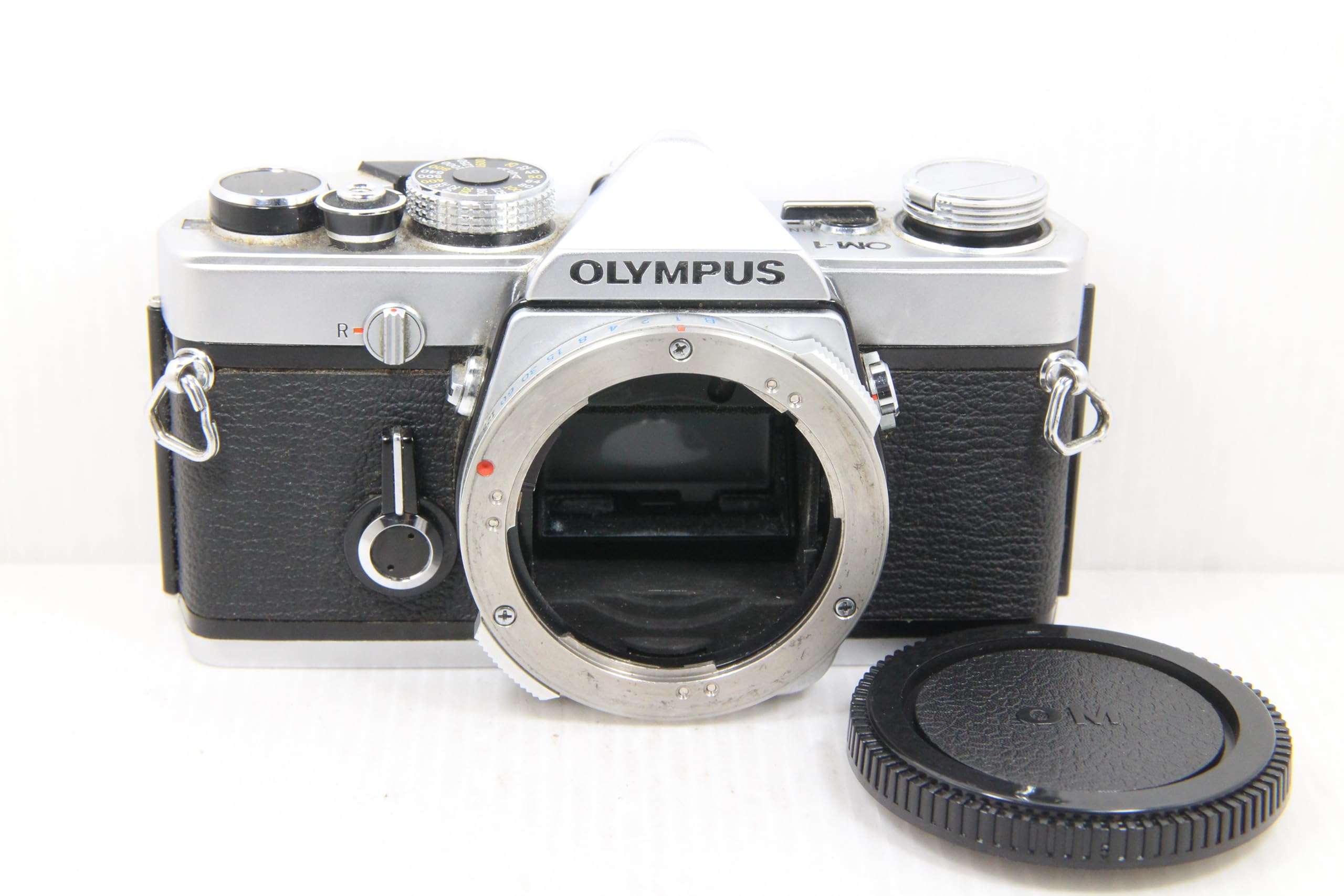 【中古】【非常に良い】OLYMPUS OM-1 シルバー|ドリエムコーポレーション