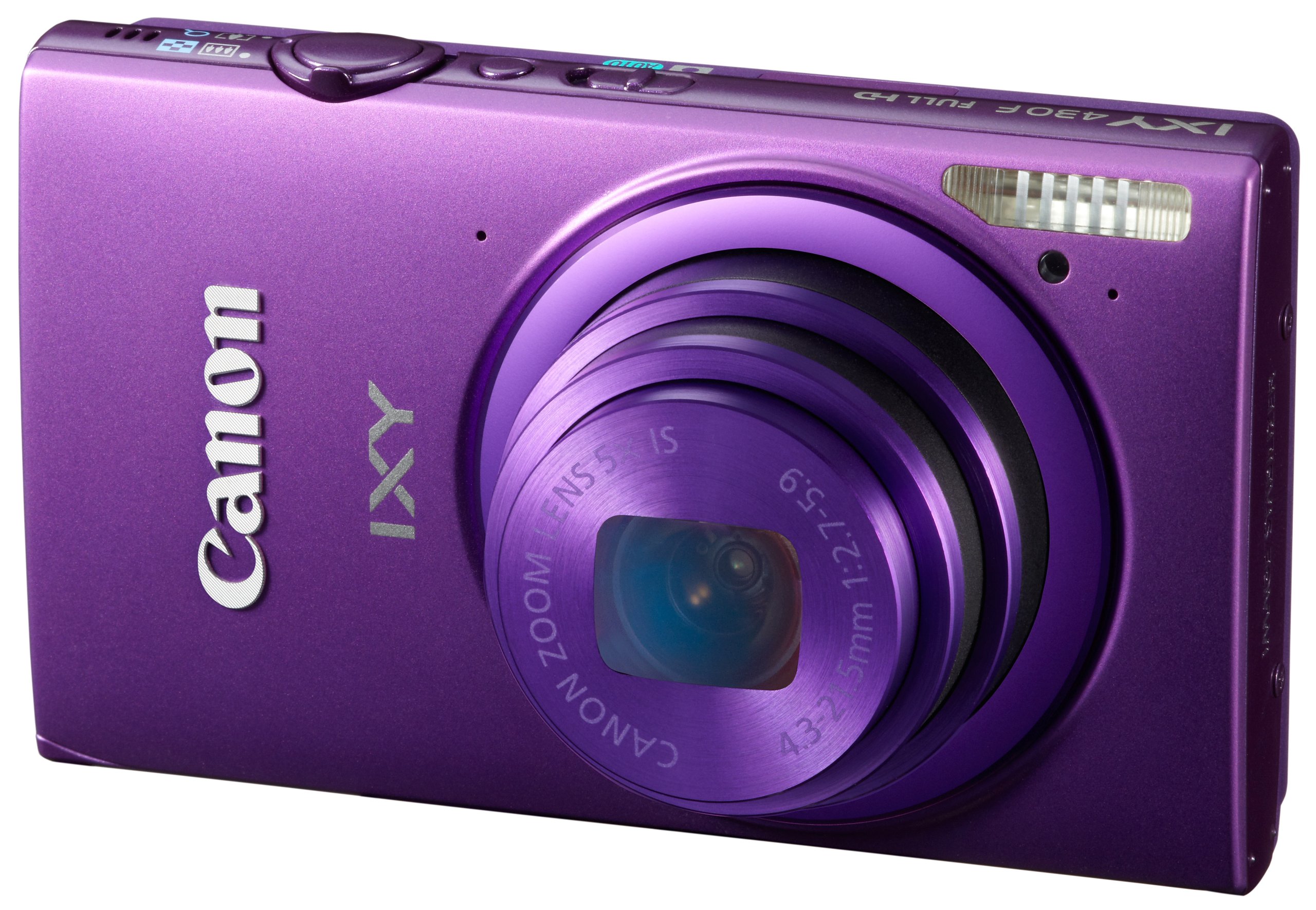 【中古】【人並み外れたに似つかわしい】Canon デジタル写真機 IXY 430F パープル 1600万絵素 光学5倍望遠レンズ Wi-Fi IXY430F(PR)