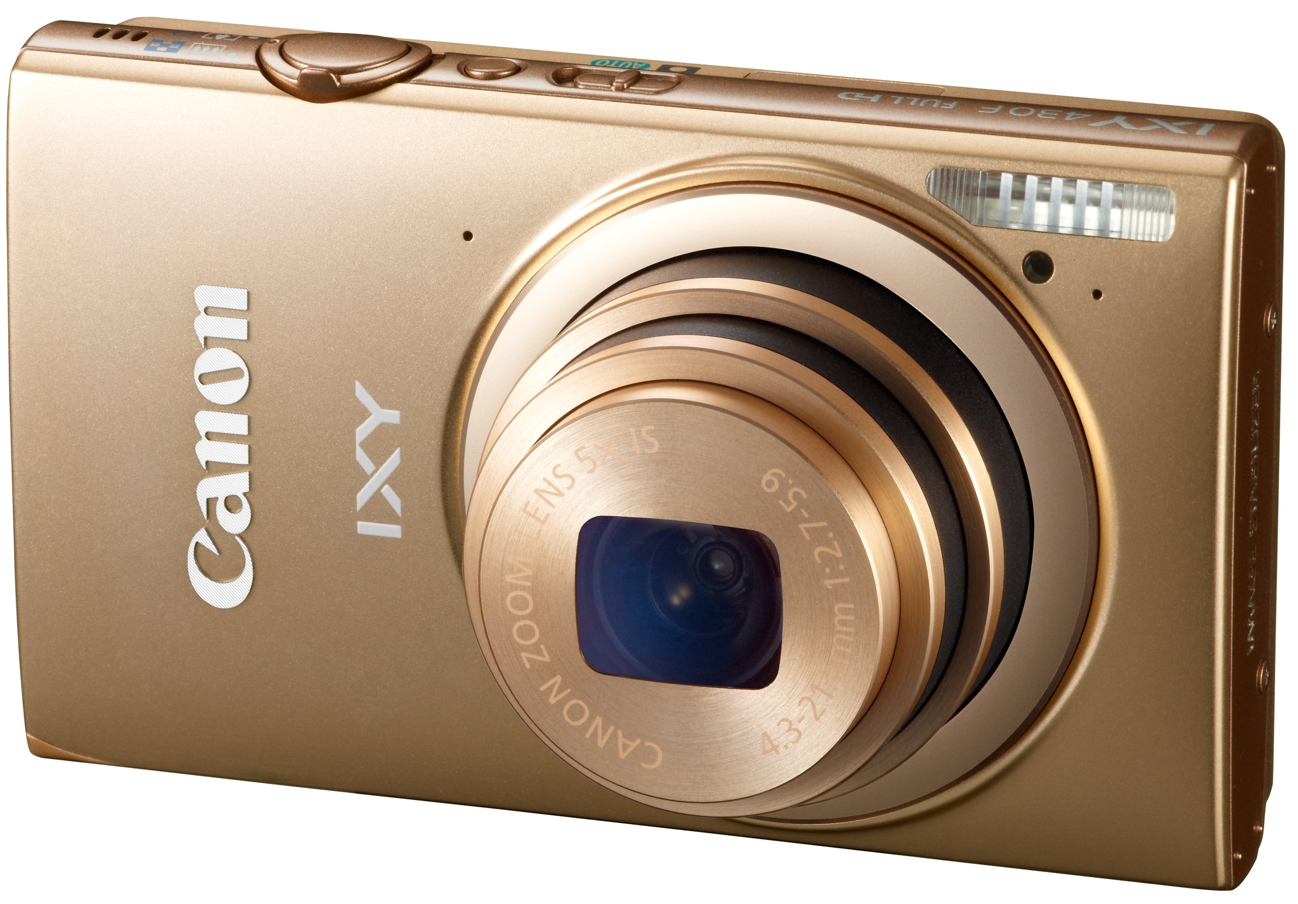 【中古】【非常に良い】Canon デジタルカメラ IXY 430F ゴールド 1600万画素 光学5倍ズーム Wi-Fi IXY430F(GL)