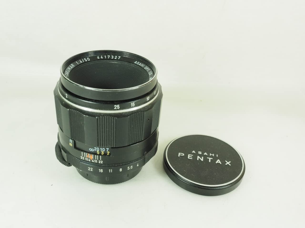 【中古】【人並み外れたに似つかわしい】Pentax M42 Super-Takumar 50粍 F4 macro