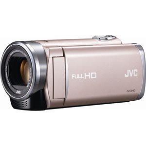 【中古】【非常に良い】JVCケンウッド JVC 64GB ハイビジョンメモリームービー ピンクゴールド GZ-E280-N