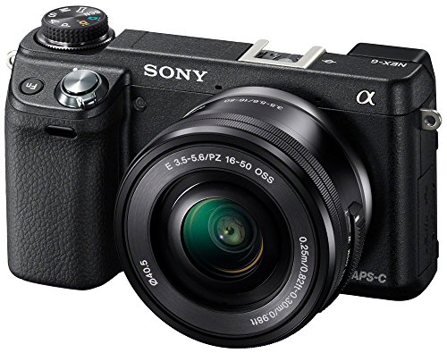 【中古】【非常に良い】SONY ミラーレス一眼カメラ α NEX-6ズームレンズキット ブラック NEX-6L/B