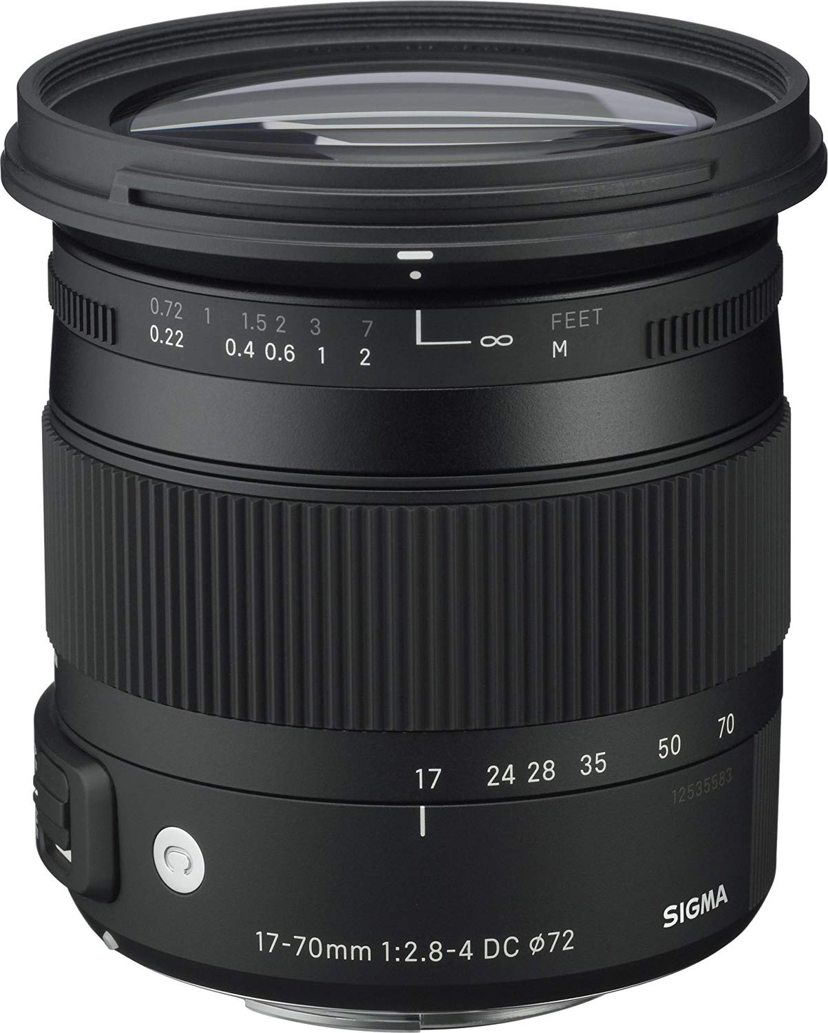 【中古】【非常に良い】SIGMA 17-70mm F2.8-4 DC MACRO OS HSM | Contemporary C013 | Canon EF-Sマウント | APS-C/Super35｜ドリエムコーポレーション