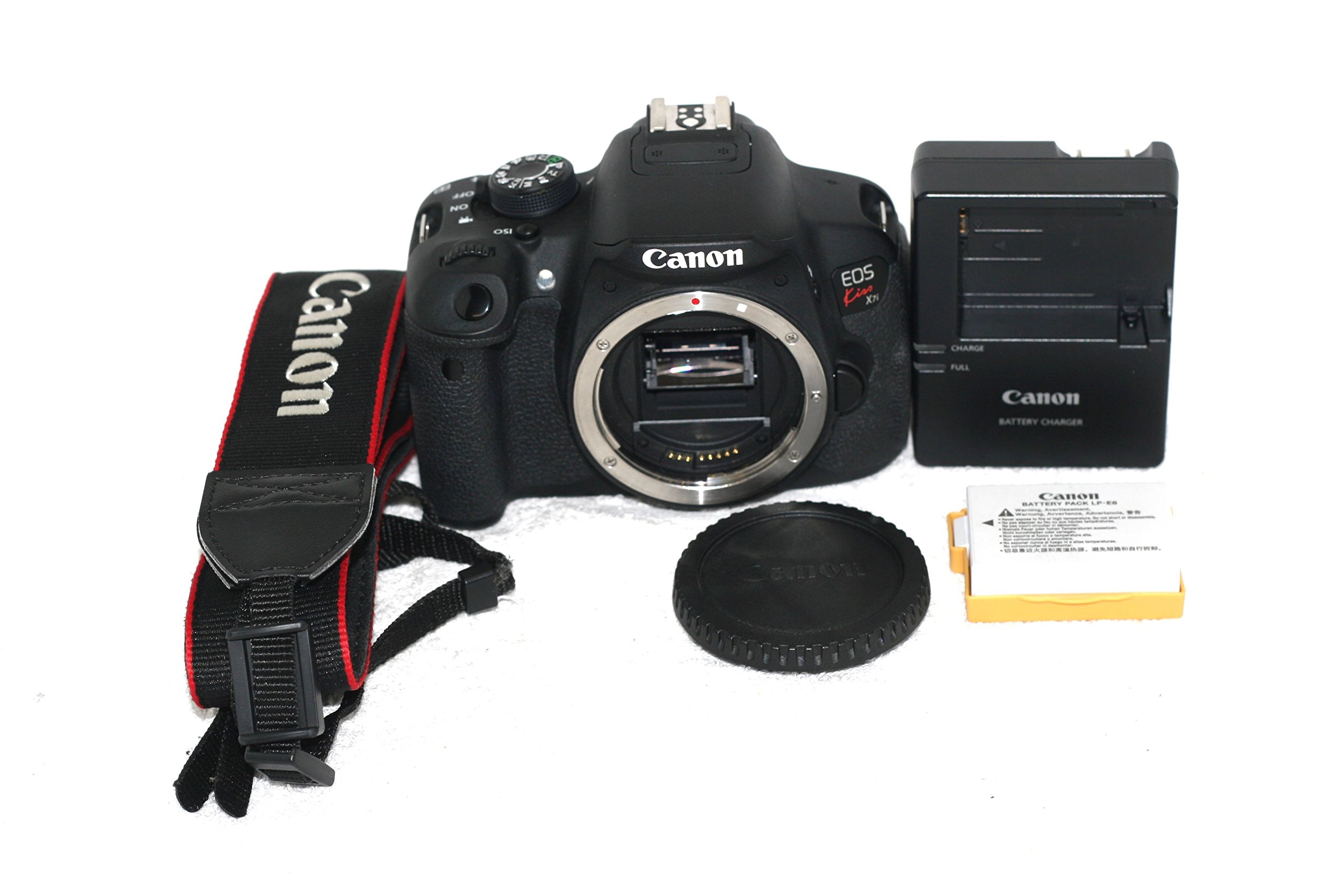 【中古】【人並み外れたに好いたらしい】Canon デジタル一眼二眼レフ写真機 EOS Kiss X7i 上半身 KISSX7I-BODY