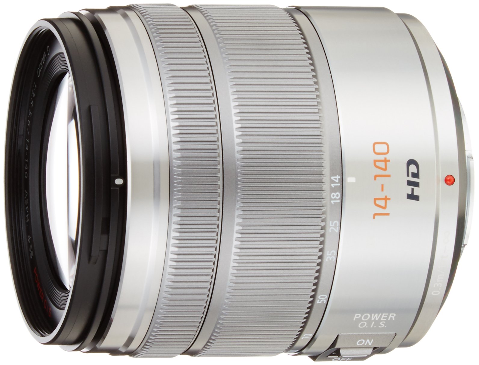 【中古】【非常に良い】パナソニック 標準ズームレンズ マイクロフォーサーズ用 ルミックス G VARIO 14-140mm/F3.5-5.6 ASPH./POWER O.I.S. シルバー H-FS14140-S