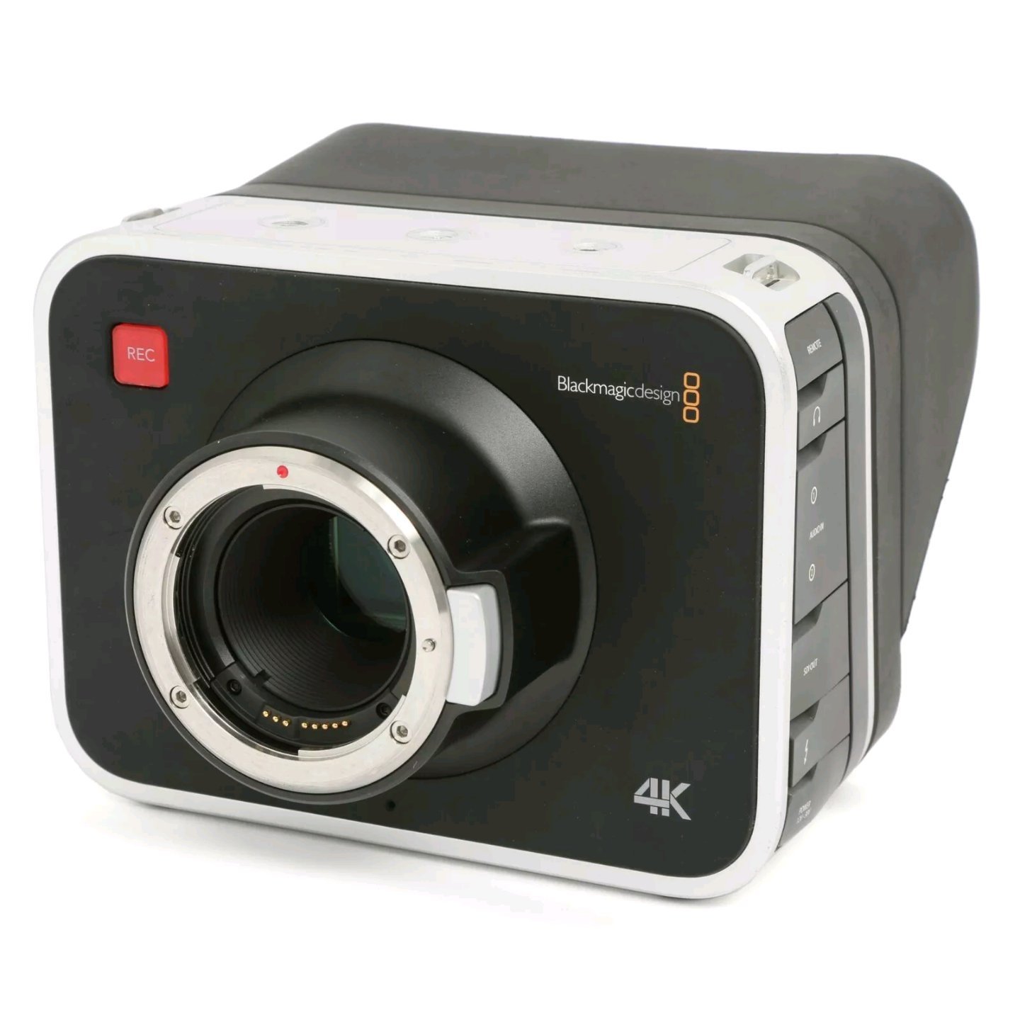 【中古】【人並み外れたに好いたらしい】Blackmagic Design 活動写真写真機 Blackmagic Production Camera 4K EFマウント 4K相応う 5inタッチスクリーン 001945