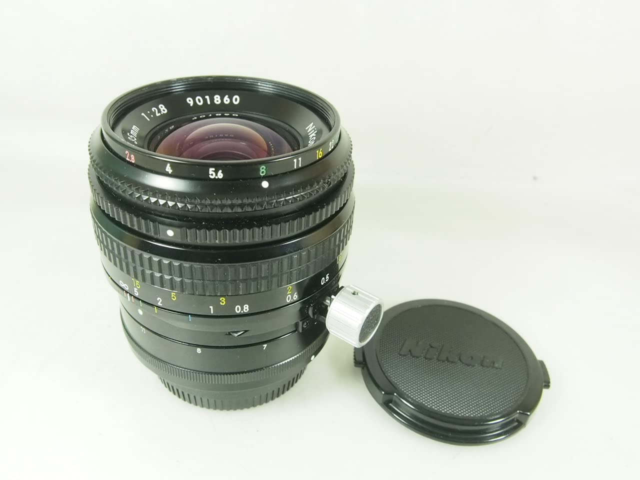 【中古】【人並み外れたに似つかわしい】Nikon MF水晶体 マイコン-NIKKOR 35粍 F2.8