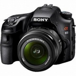 【中古】【非常に良い】SONY ミラーレス一眼 α65 ズームレンズキット DT 18-55mm F3.5-5.6 SAM II付属 SLT-A65VL