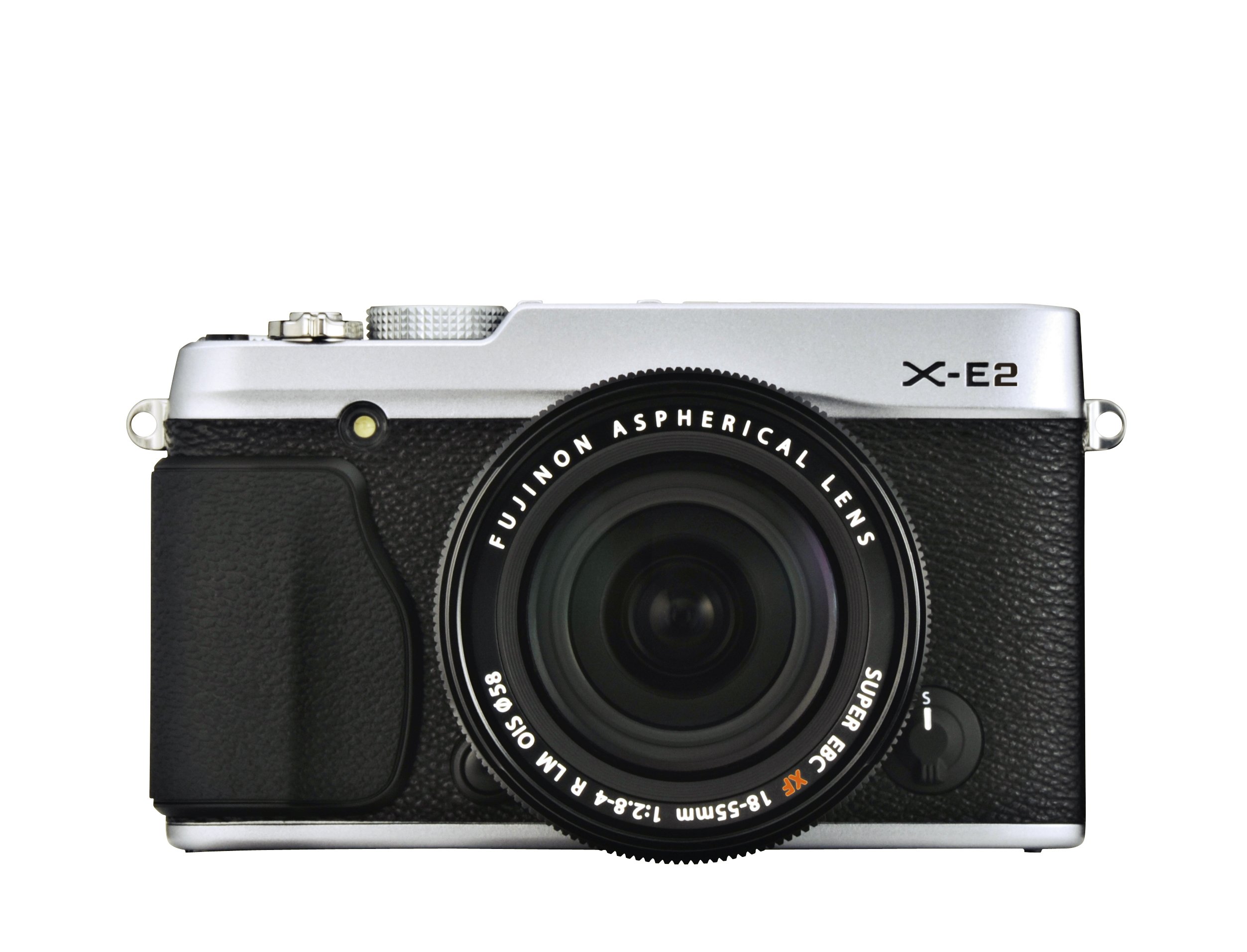 【中古】【非常に良い】FUJIFILM ミラーレス一眼 X-E2 ズームレンズキット シルバー F X-E2S/1855KIT