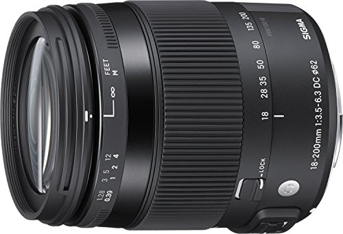 【中古】【非常に良い】SIGMA 18-200mm F3.5-6.3 DC MACRO OS HSM | Contemporary C014 | Canon EF-Sマウント | APS-C/Super35|ドリエムコーポレーション
