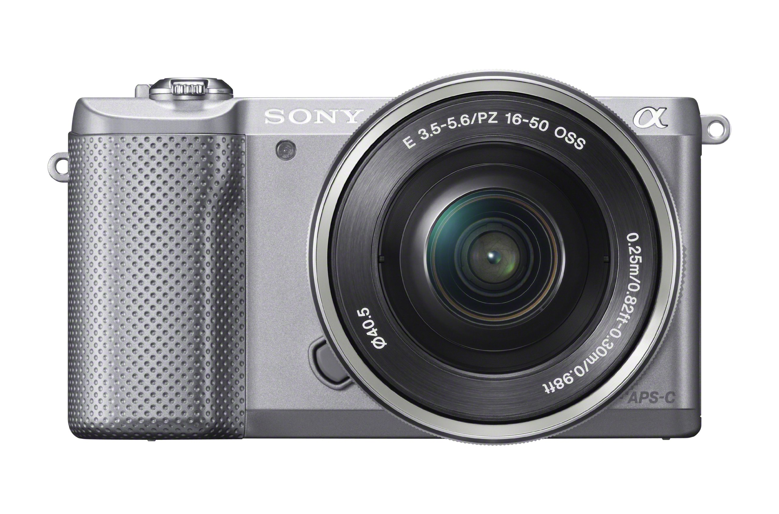 【中古】【非常に良い】SONY ミラーレス一眼 α5000 パワーズームレンズキット シルバー ILCE-5000L-S｜ドリエムコーポレーション