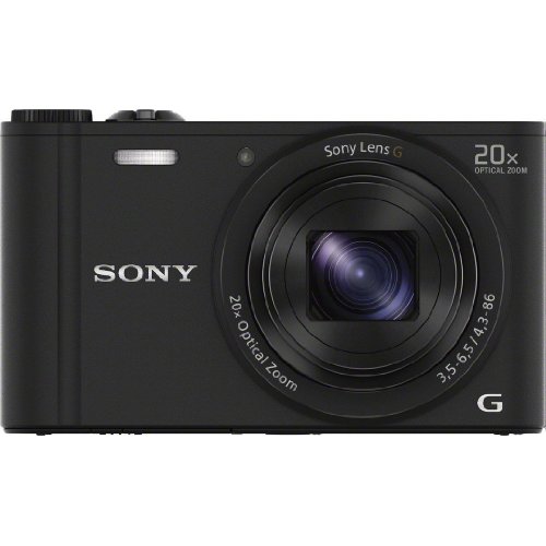 【中古】【人並み外れたに似つかわしい】SONY(ソニー) デジタル写真機 Cyber-shot WX350 光学20倍 黒いこと DSC-WX350-B