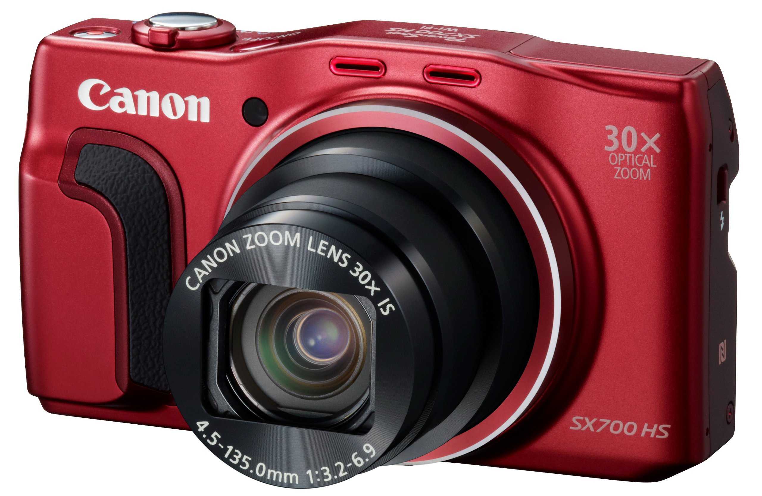 【中古】【人並み外れたに好いたらしい】Canon デジタル写真機 Power Shot SX700 HS 赤いこと 光学30倍望遠レンズ PSSX700HS(RE)