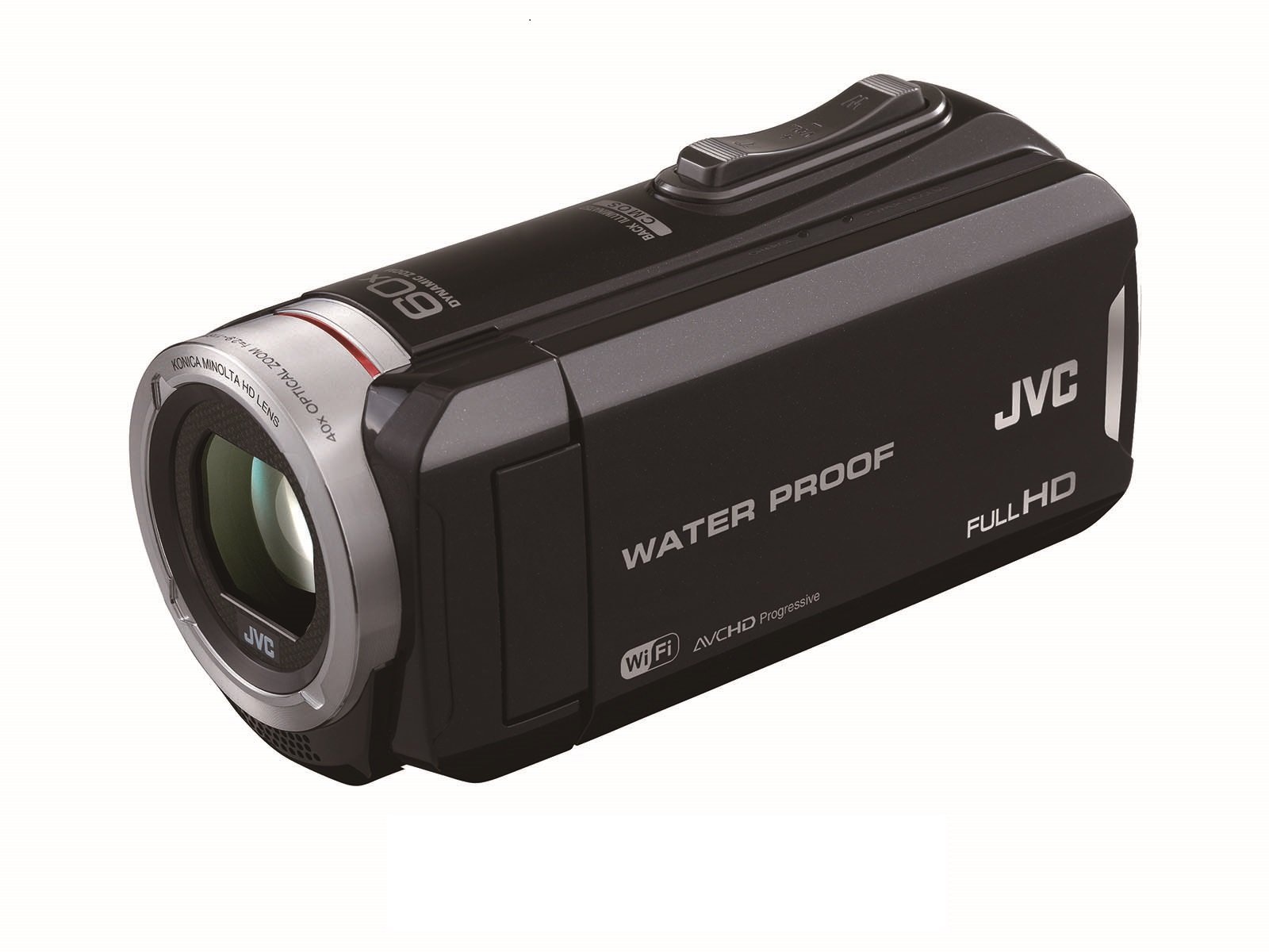 【中古】【非常に良い】JVC KENWOOD JVC ビデオカメラ 防水5m防塵仕様 内蔵メモリー64GB ブラック GZ-RX130-B