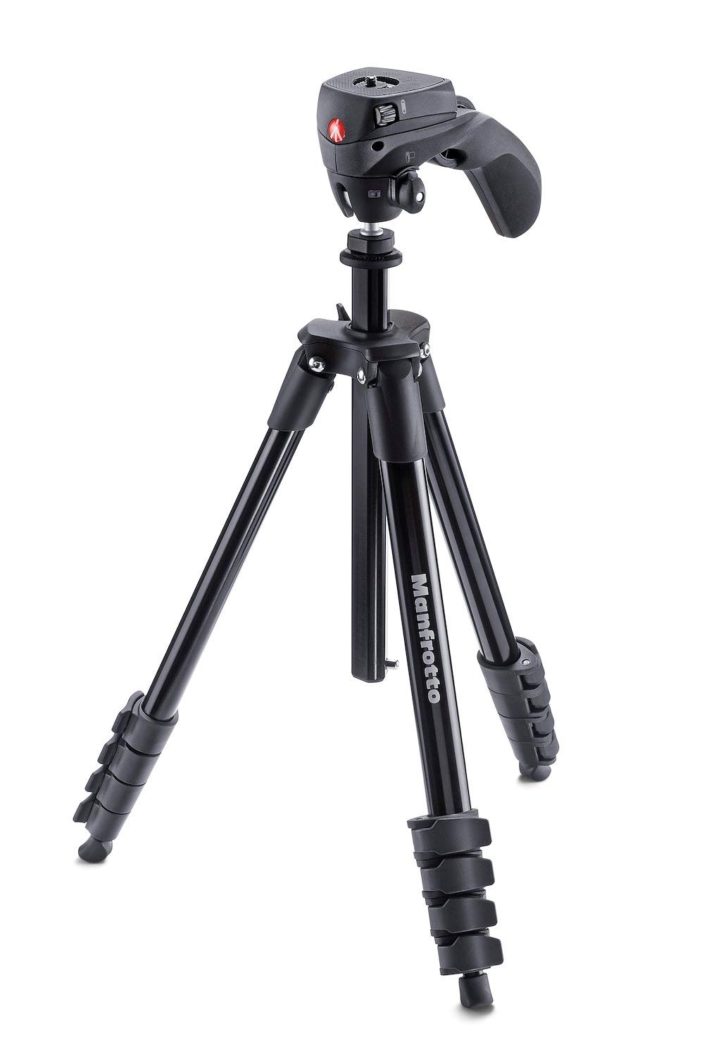 【中古】【非常に良い】Manfrotto 三脚 COMPACT Action フォト・ムービーキット アルミ 5段 ブラック MKCOMPACTACN-BK 15,616円