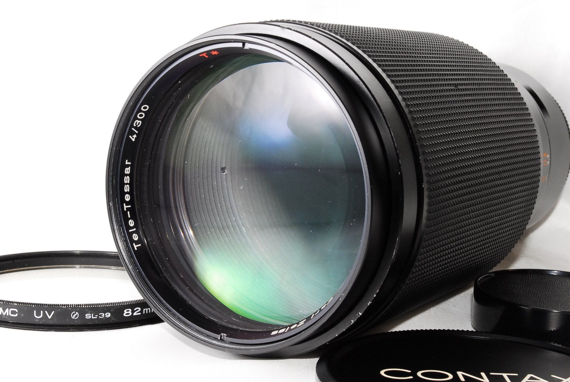 【中古】【人並み外れたに好いたらしい】Contax Tele-Tessar 300粍 F4 AEG