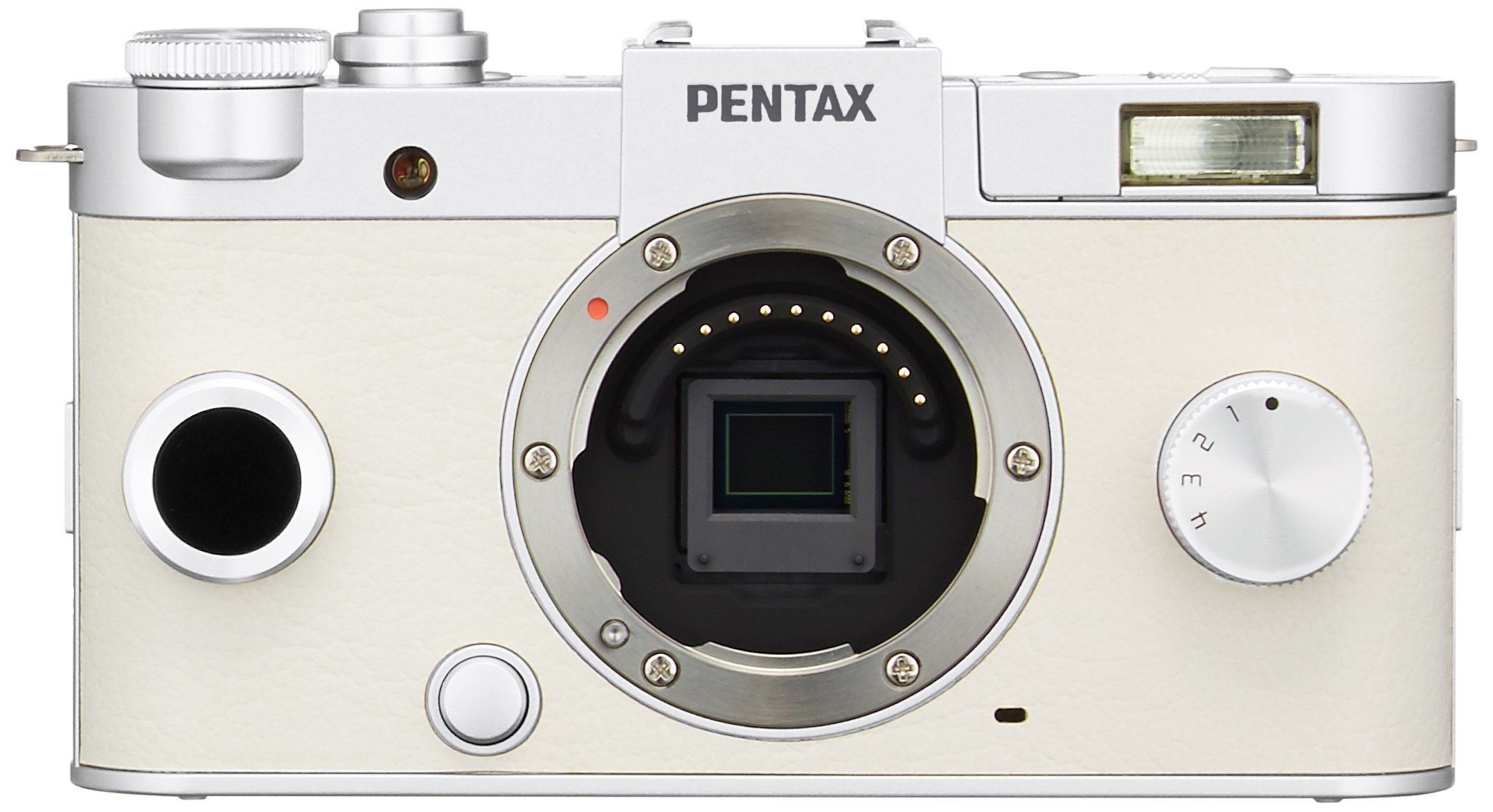 【中古】【非常に良い】PENTAX ミラーレス一眼 Q-S1 ボディ ピュアホワイト 06180