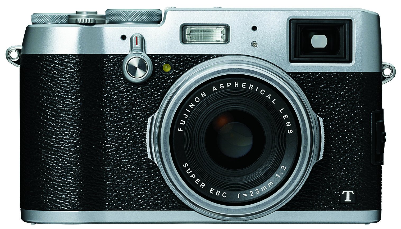 【中古】【人並み外れたに好いたらしい】FUJIFILM プレミアムコンパクトデジタルカメラ X100T しろがね色 FX-X100T S