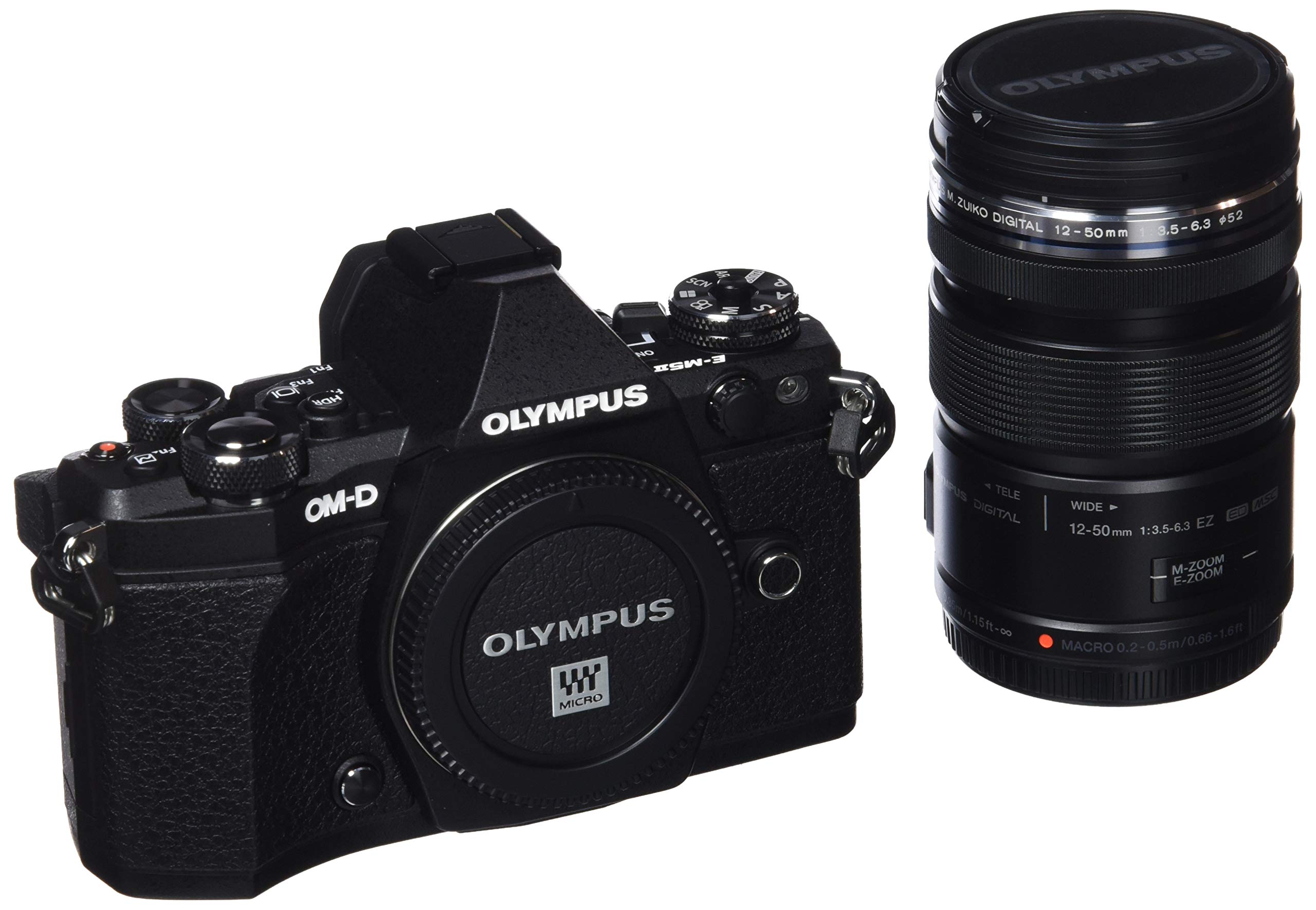 【中古】【人並み外れたに好いたらしい】OLYMPUS 鏡鑑受け答え一眼 OM-D E-M5 MarkII 12-50粍 EZレンズキットブラック E-M5 MarkII 12-50粍 EZ LK BLK E-M5MarkII1250L デジタルカメラ-TV・オーディオ・カメラ