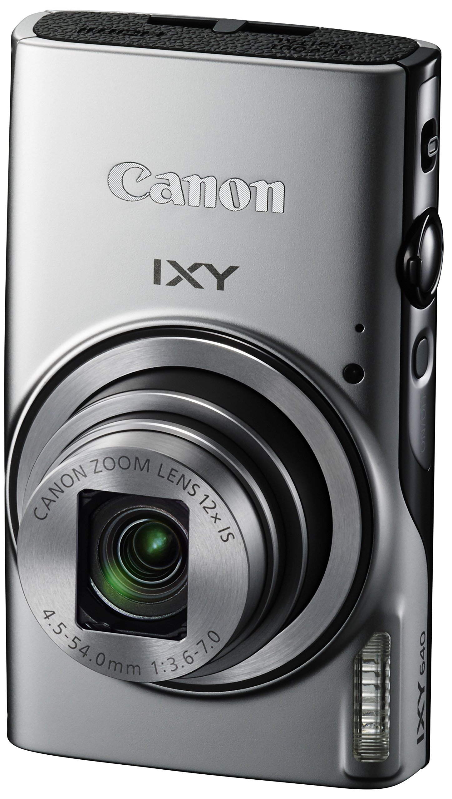 【中古】【人並み外れたに似つかわしい】Canon デジタル写真機 IXY 640 しろがね色 光学12倍望遠レンズ IXY640(SL)