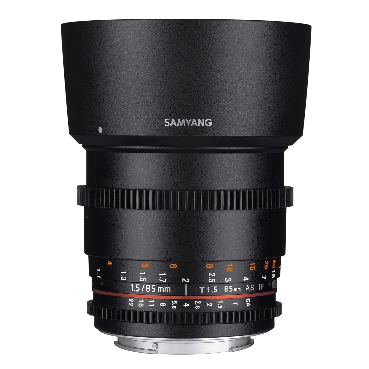 【中古】【非常に良い】SAMYANG 85mm T1.5 VDSLR AS IF UMC II フジフイルムX用 フルサイズ対応 ブラック レンズ有効径 73 mm F1313010101｜ドリエムコーポレーション 28,259円