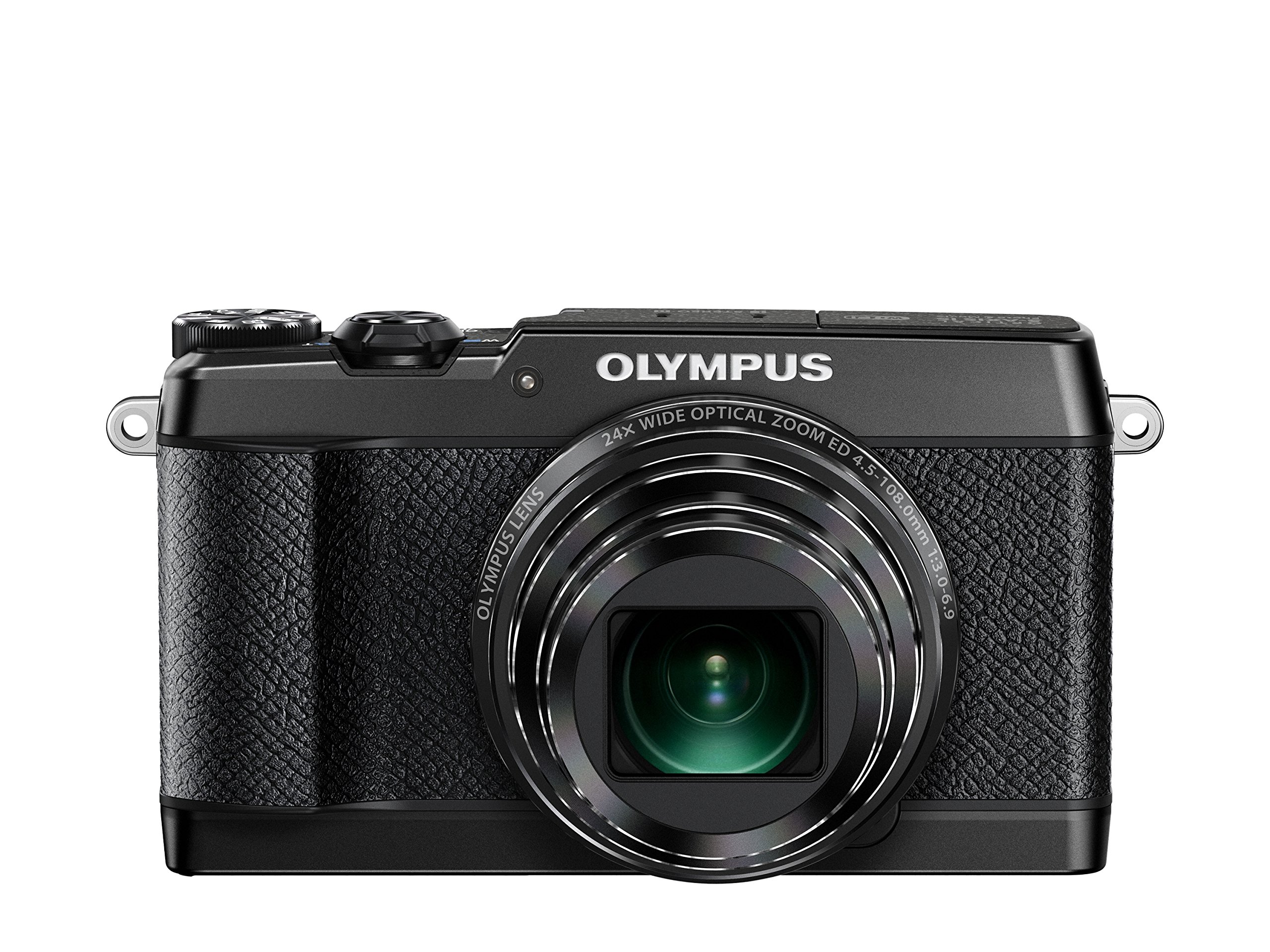 【中古】【人並み外れたに好いたらしい】OLYMPUS デジタル写真機 STYLUS SH-2 黒いこと 光学式5軸手ぶれ手を加える 光学24倍\u0026超解像48倍望遠レンズ SH-2 BLK