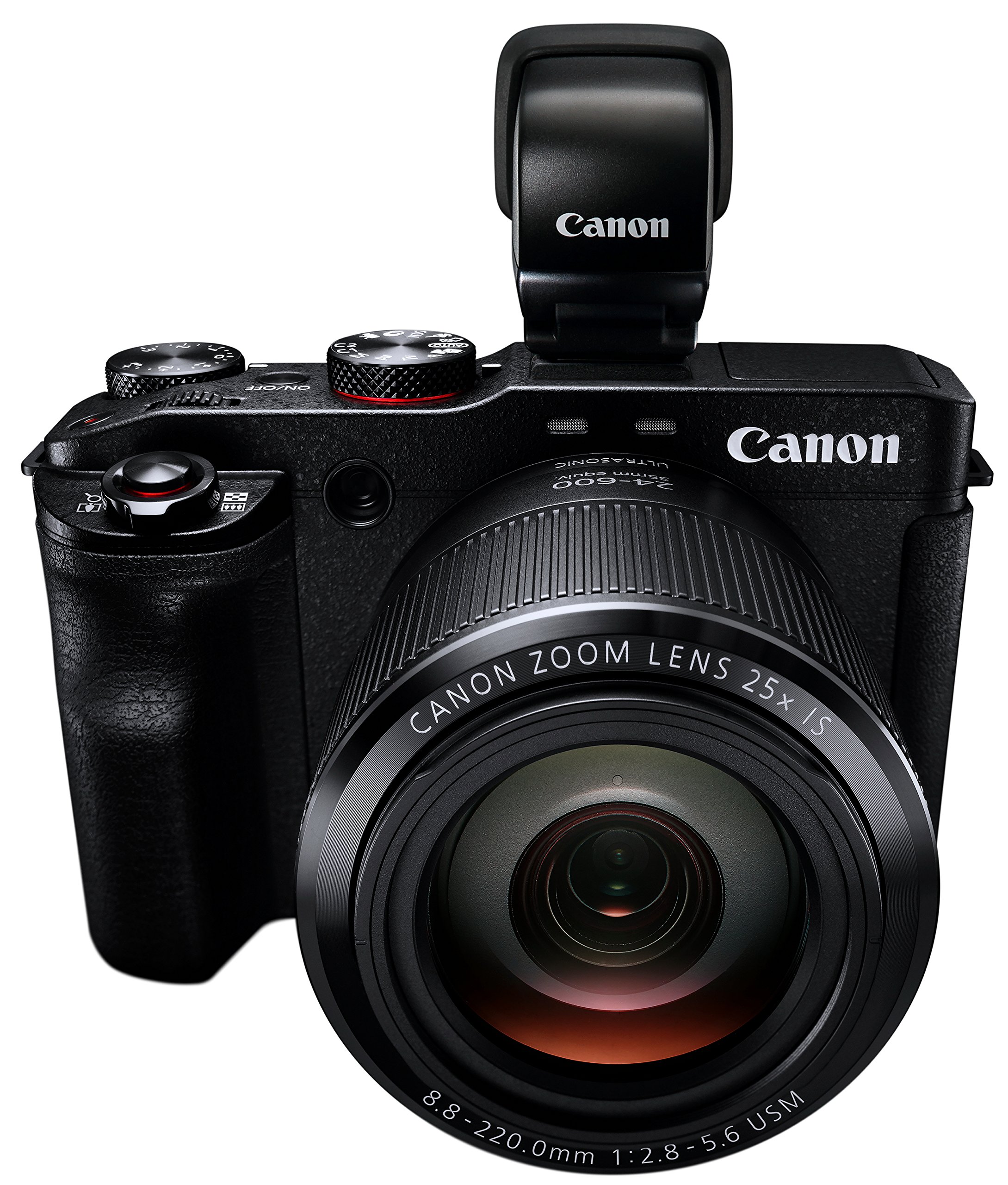 【中古】【非常に良い】Canon デジタルカメラ PowerShot G3X EVFキット 広角24mm 光学25倍ズーム PSG3XEVFKIT
