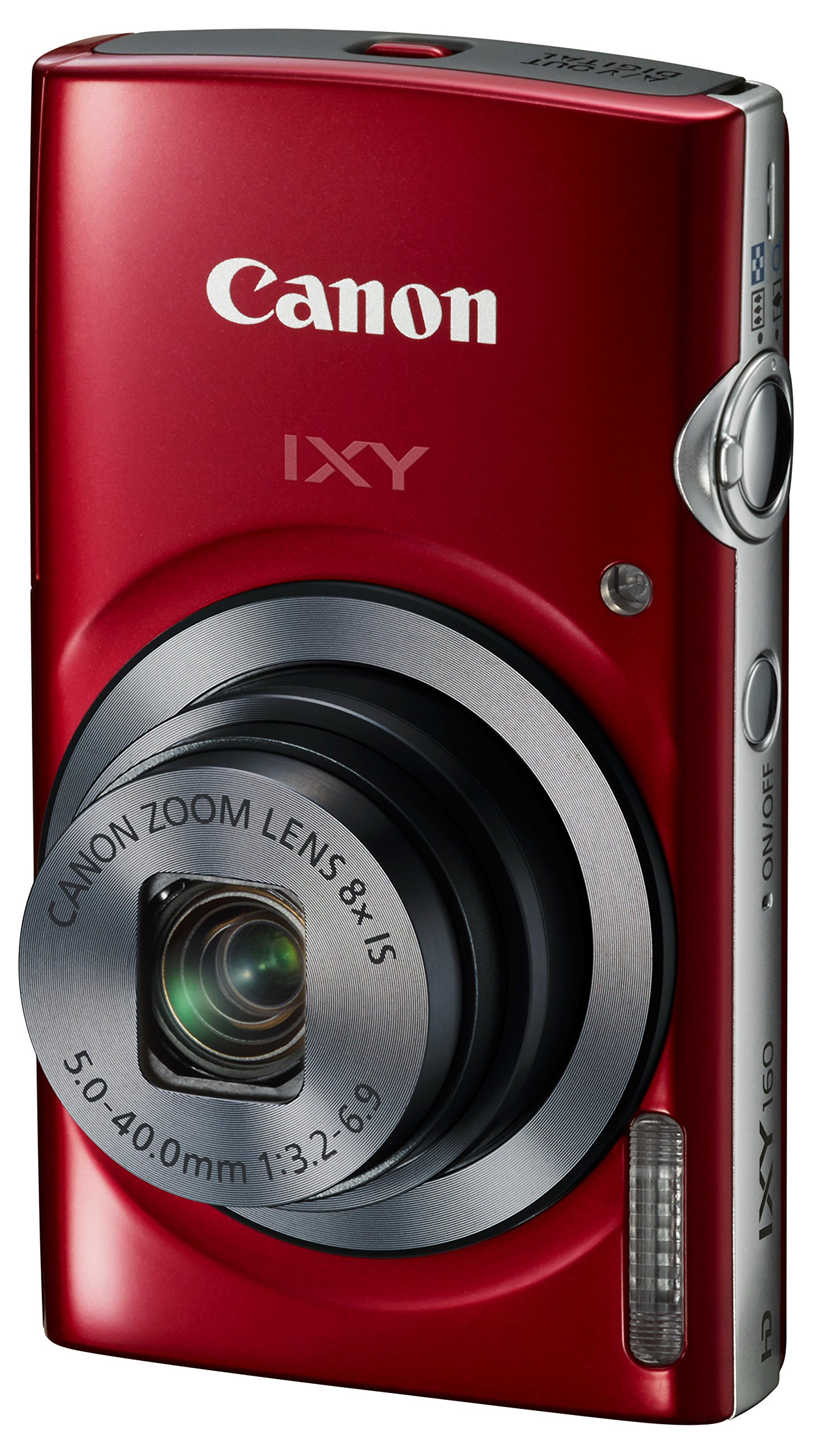 【中古】【非常に良い】Canon デジタルカメラ IXY160 レッド 光学8倍ズーム IXY160(RE)|ドリエムコーポレーション