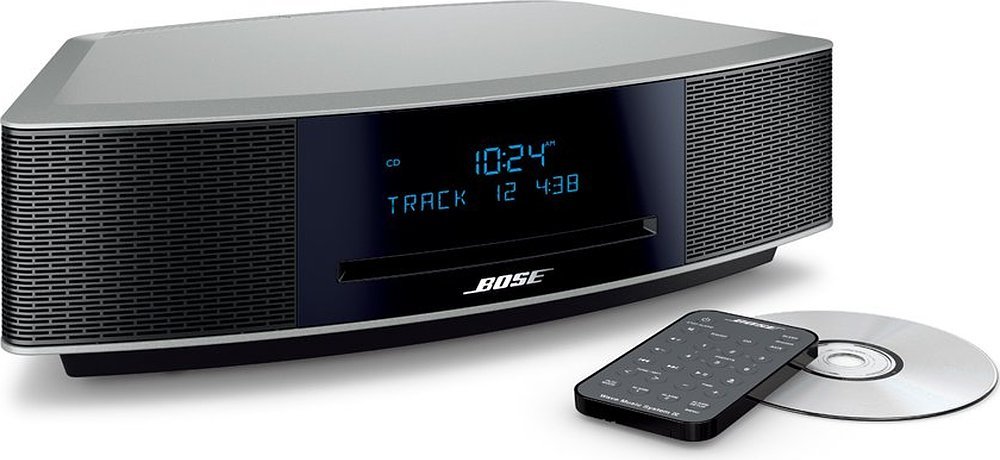 【中古】【人並み外れたに似つかわしい】Bose Wave music system IV パーソナルオーディオシステム プラチナムシルバー WMS IV なおなお書き