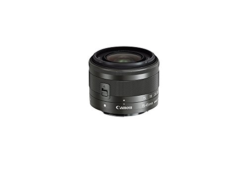 【中古】【非常に良い】Canon 標準ズームレンズ EF-M15-45mm F3.5-6.3IS STM(グラファイト) ミラーレス一眼対応 EF-M15-45ISSTM