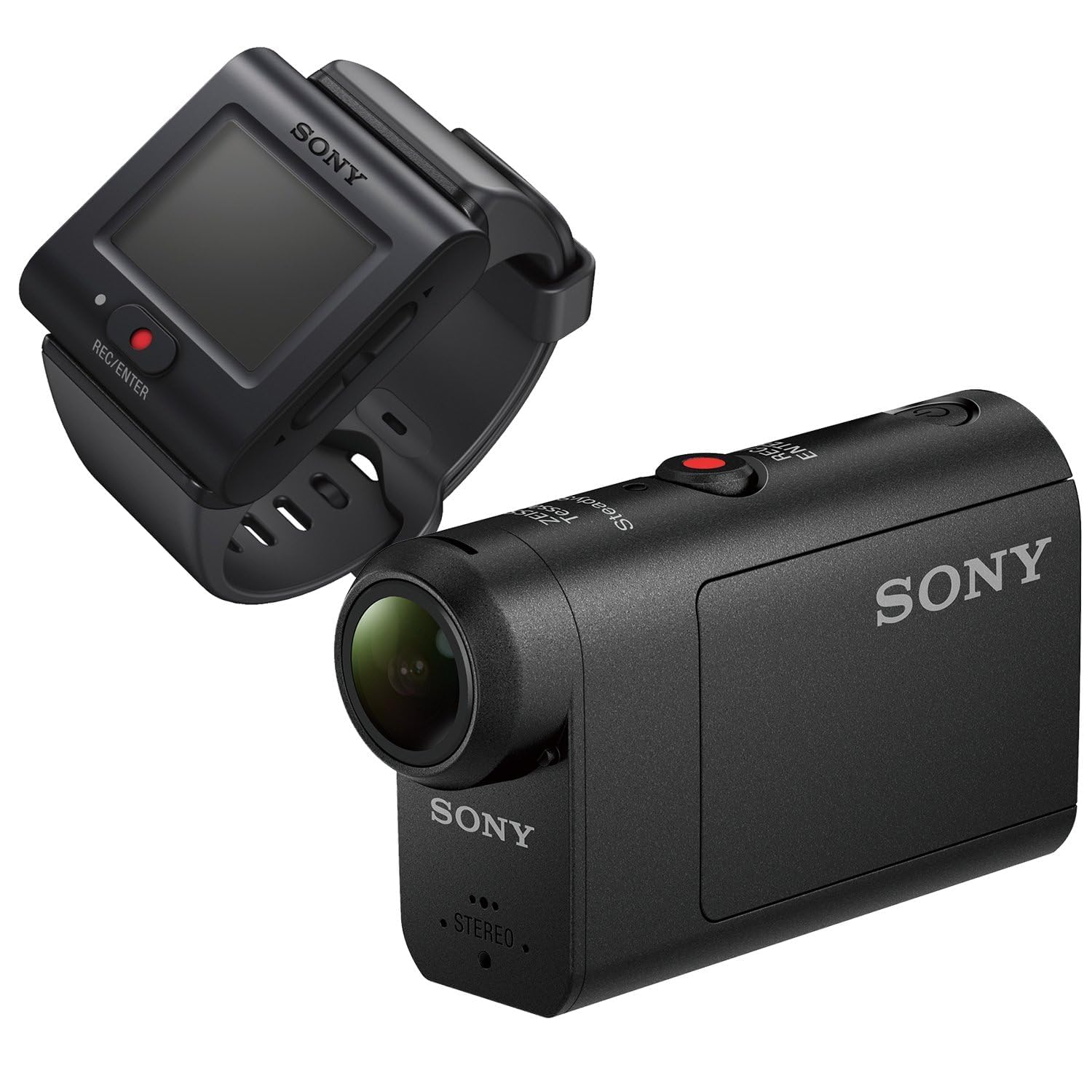 【中古】【人並み外れたに好いたらしい】SONY(ソニー) ウエアラブルカメラ 動きカム 第一義的ひな型(HDR-AS50R) ライブビューリモコンキット