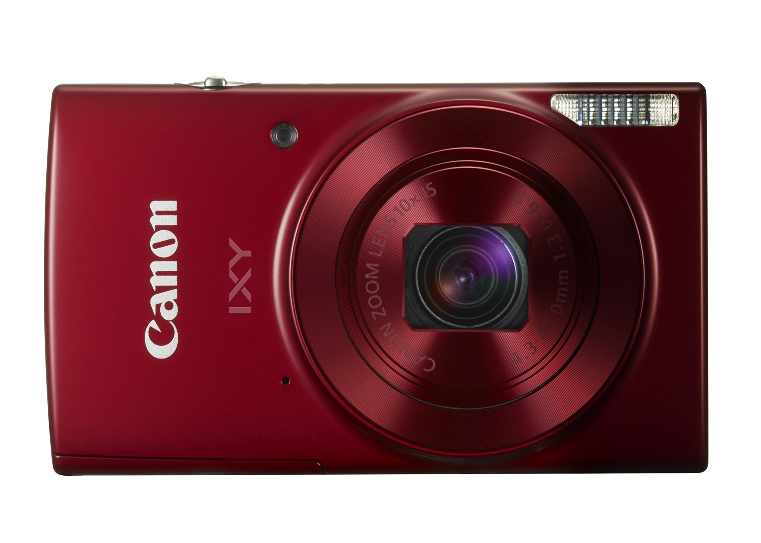 【中古】【人並み外れたに好いたらしい】Canon デジタル写真機 IXY 190 赤いこと 光学10倍望遠レンズ IXY190RE