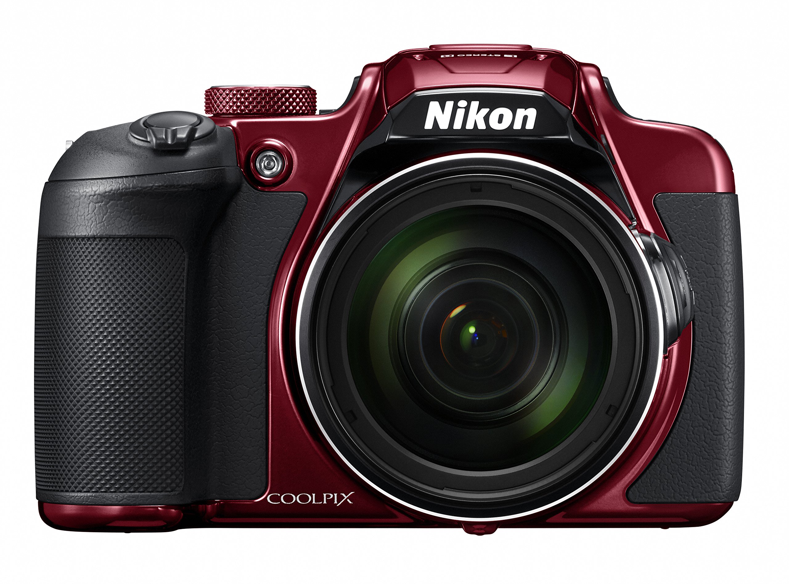 【中古】【人並み外れたに好いたらしい】Nikon デジタル写真器 COOLPIX B700 光学60倍望遠レンズ2029万絵素 赤いこと B700RD