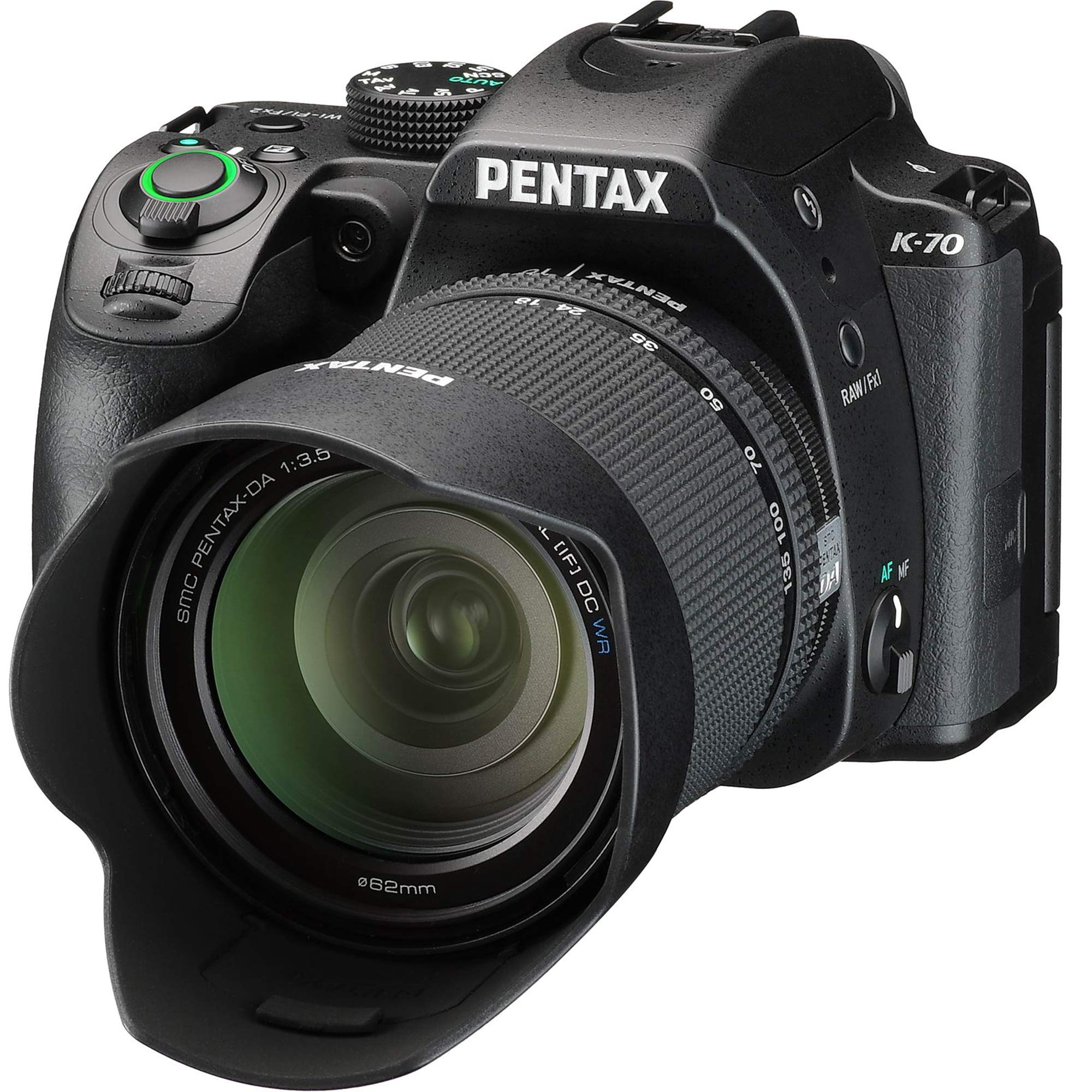 【中古】【人並み外れたに似つかわしい】PENTAX K-70 18-135mmWR水晶体一揃いの道具 黒いこと APS-Cデジタル一眼二眼レフ写真機 【可視性率100%光学ファインダ】【超高感じやすさ・高解像 2424万絵素】【4.5段上半身内手ぶれ補