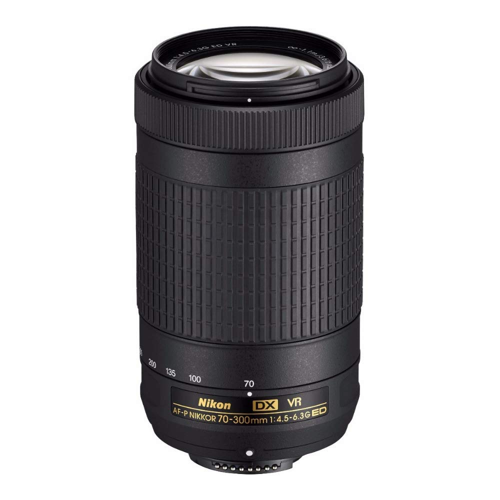【中古】【非常に良い】Nikon AF-P DX NIKKOR 70-300mm f/4.5-6.3G ED VR レンズ Nikon DSLRカメラ用