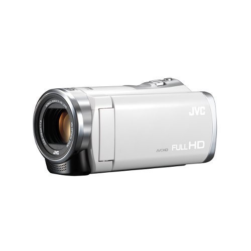 【中古】【非常に良い】JVCKENWOOD JVC ビデオカメラ EVERIO 内蔵メモリー8GB ホワイト GZ-E333-W|ドリエムコーポレーション