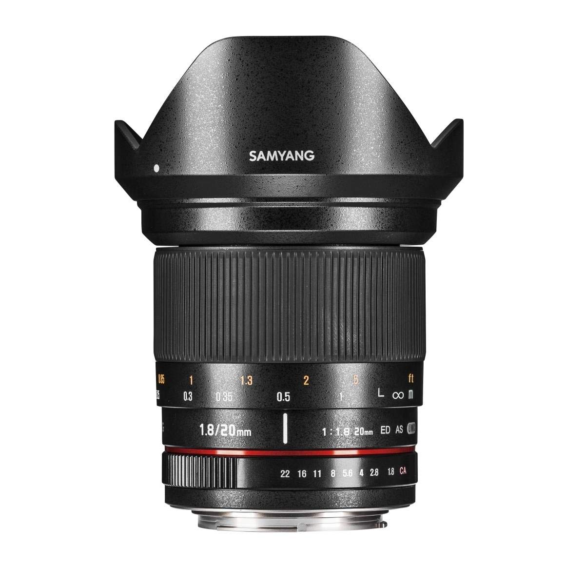 【中古】【非常に良い】SAMYANG 単焦点レンズ 20mm F1.8 ED AS UMC フジフイルム X用|ドリエムコーポレーション