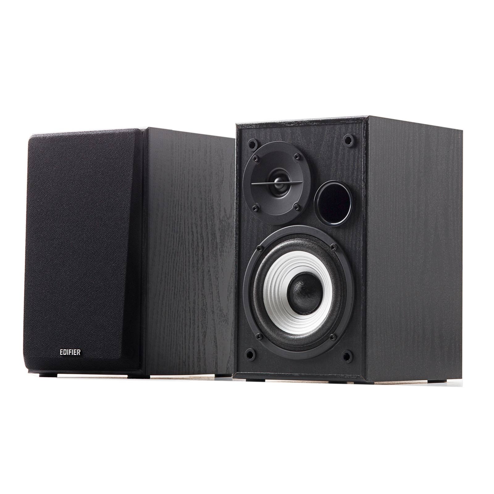 【中古】【非常に良い】Edifier R980T 4 Active Bookshelf Speakers - 2.0 パソコンスピーカー - Powered Studio Monitor (Pair)