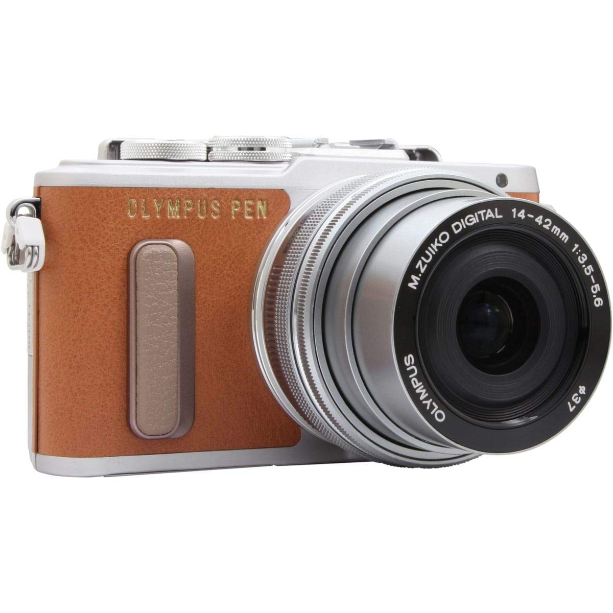 【中古】【非常に良い】OLYMPUS ミラーレス一眼 E-PL8 EZ レンズキット ブラウン|ドリエムコーポレーション
