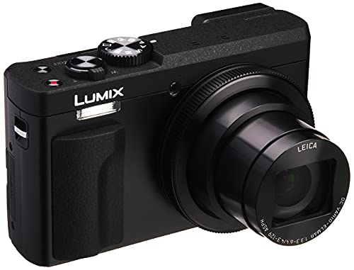 【中古】【非常に良い】パナソニック コンパクトデジタルカメラ ルミックス TZ90 光学30倍 4K動画記録 ブラック DC-TZ90-K